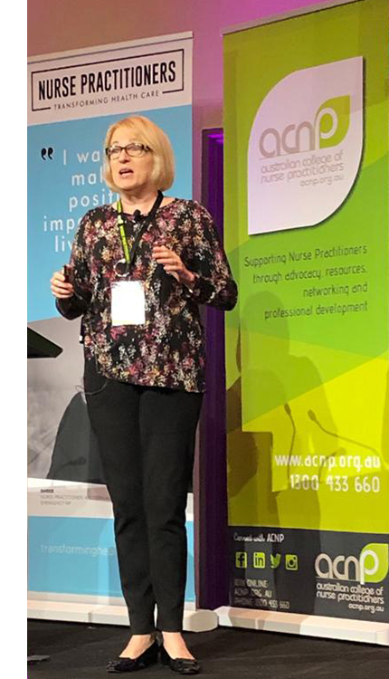 Margaret Faux presents at ACNP National Conference