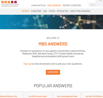 MBS Answers New Look Website